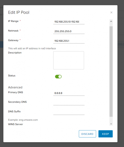 VMware NSX для самых маленьких. Часть 6. Настройка VPN