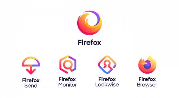 Представлены новые логотипы Firefox и связанных с ним сервисов