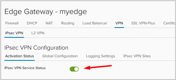 VMware NSX для самых маленьких. Часть 6. Настройка VPN