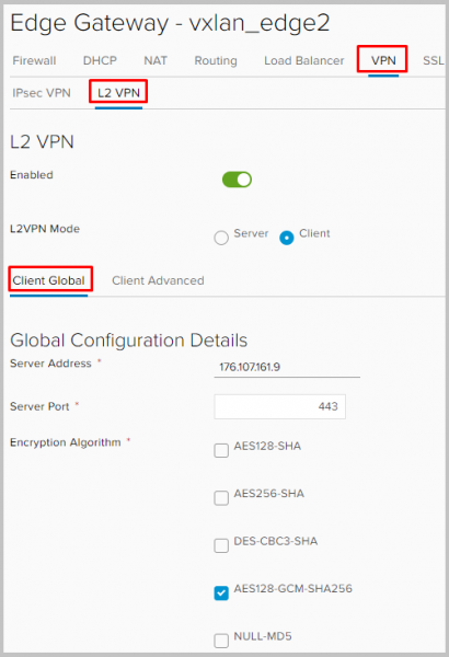 VMware NSX для самых маленьких. Часть 6. Настройка VPN