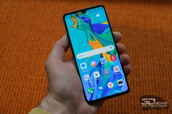 В смартфоне Huawei P30 используется OLED-панель компании BOE вместо LG