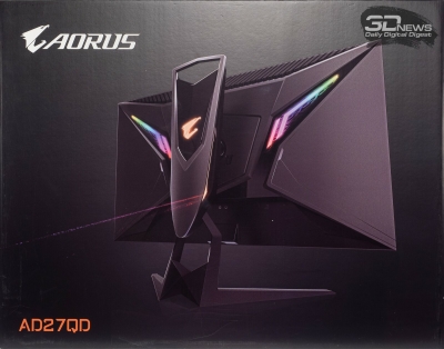 Новая статья: Обзор игрового WQHD-монитора Gigabyte AORUS AD27QD: удачный выход