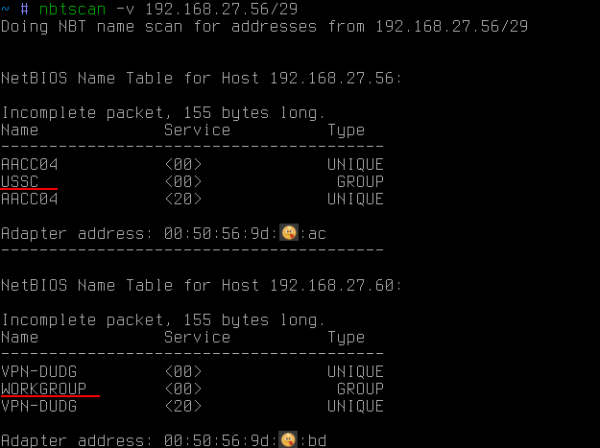 NetBIOS в руках хакера