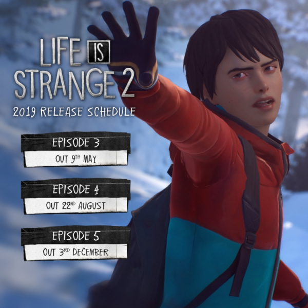 Разработчики Life is Strange 2 опубликовали даты выхода трёх оставшихся эпизодов