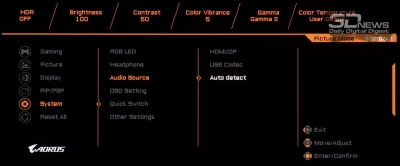 Новая статья: Обзор игрового WQHD-монитора Gigabyte AORUS AD27QD: удачный выход