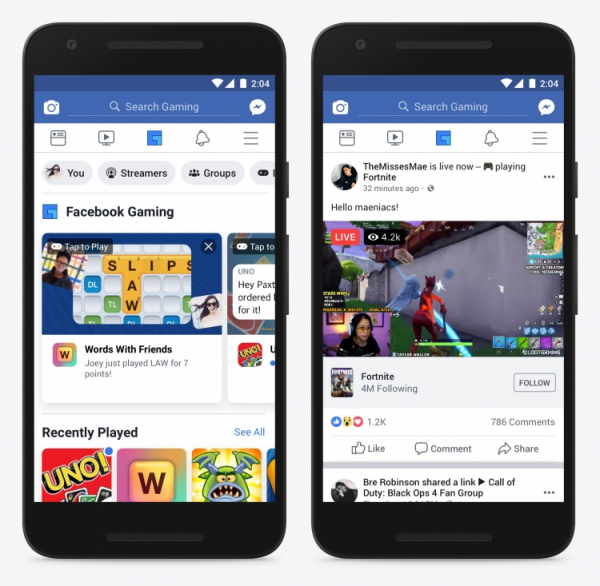 Facebook готовит отдельное приложение для игр