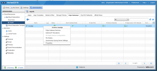 VMware NSX для самых маленьких. Часть 4. Настройка маршрутизации