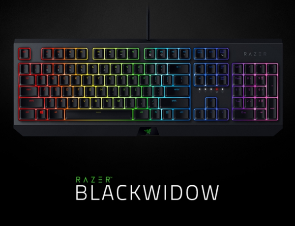 Трио новинок Razer: клавиатура BlackWidow, гарнитура Kraken и мышь Basilisk Essential