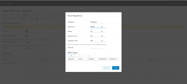 VMware NSX для самых маленьких. Часть 4. Настройка маршрутизации