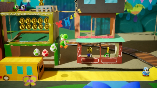 Видео: преимущества кооператива к запуску «картонного» платформера Yoshi's Crafted World