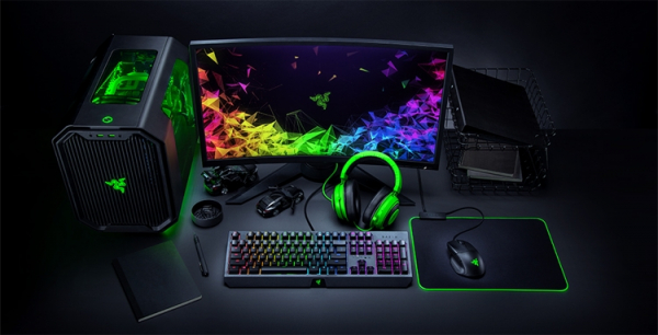 Трио новинок Razer: клавиатура BlackWidow, гарнитура Kraken и мышь Basilisk Essential