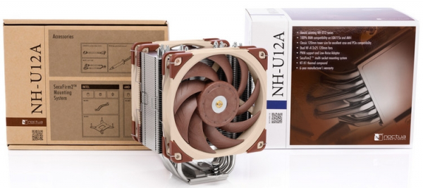 Noctua представила улучшенную систему охлаждения NH-U12A