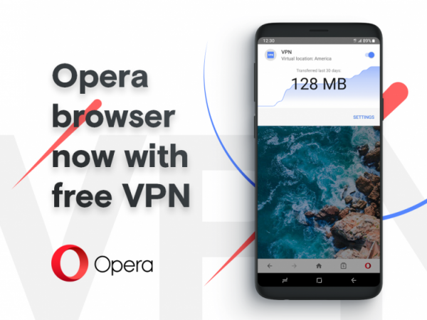 Релизная мобильная Opera получила встроенный VPN