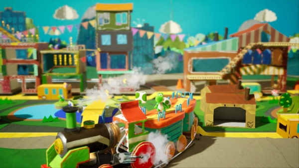 Видео: преимущества кооператива к запуску «картонного» платформера Yoshi's Crafted World