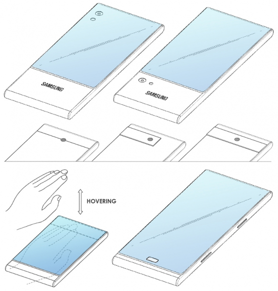 В Samsung придумали смартфон с трёхсекционным дисплеем