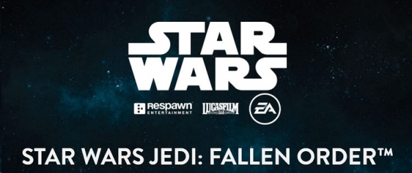 На первом плакате Star Wars Jedi: Fallen Order изображён джедай и дроид на заснеженной планете