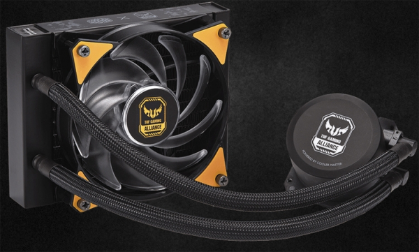 Охладители Cooler Master ML120L и MA410P вышли в версии TUF Gaming