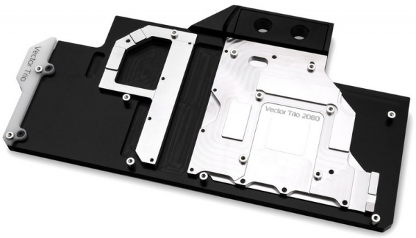 Водоблоки полного покрытия EK-Vector Trio предназначены для видеокарт GeForce RTX от MSI