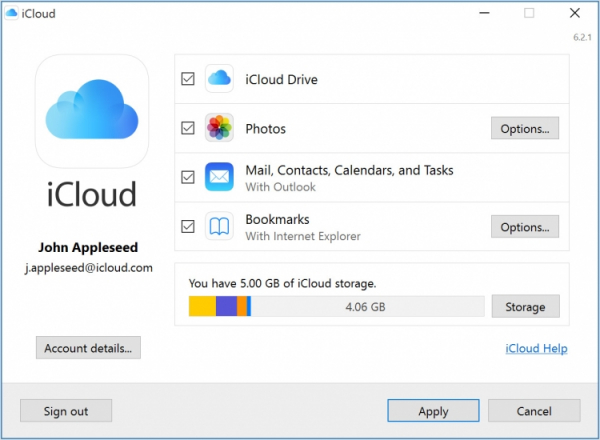 icloud microsoft