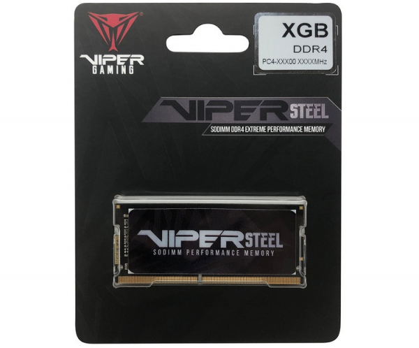 Patriot Viper Steel DDR4 SODIMM: модули памяти для игровых ноутбуков и компактных ПК