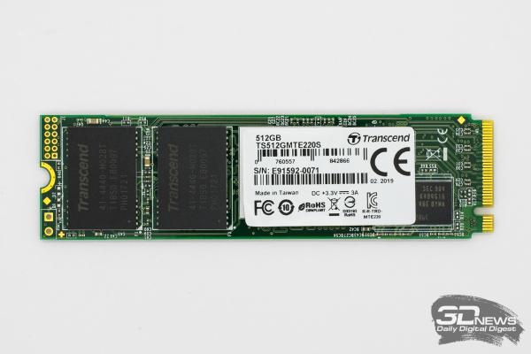 Новая статья: Обзор NVMe SSD-накопителя Transcend MTE220S: дёшево – не значит плохо