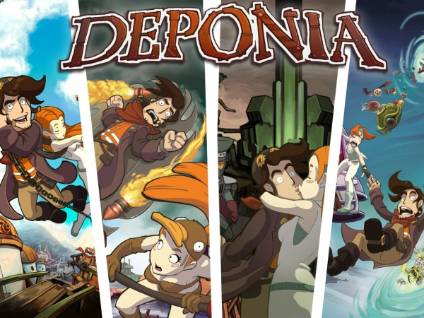 Серия квестов Deponia вышла на консолях