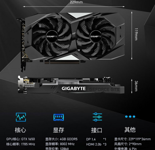 Изображения GeForce GTX 1650 от ASUS, Gigabyte, MSI и Zotac «утекли» в преддверии анонса