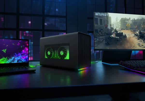 Razer Core X Chroma: внешний бокс для видеокарты с подсветкой