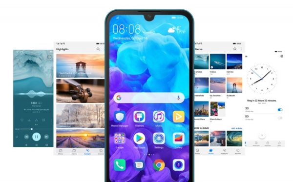 Смартфон среднего уровня Huawei Y5 (2019) с чипом Helio A22 представлен официально