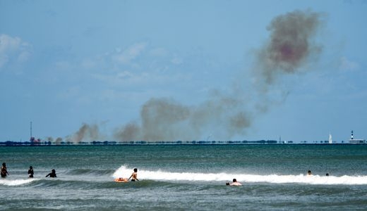 Клубы дыма — у SpaceX произошёл сбой во время тестирования двигателей