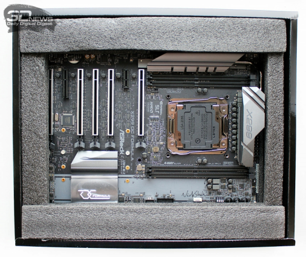 Новая статья: Материнская плата ASRock X299 OC Formula: созданная для разгона