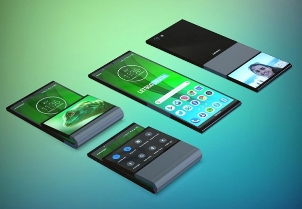 Lenovo проектирует гибкий смартфон с двумя дисплеями