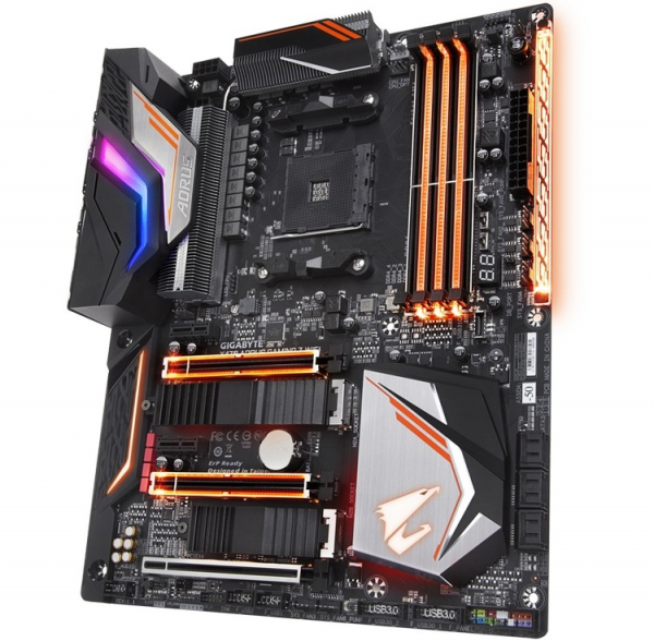 Gigabyte X470 Aorus Gaming 7 WiFi-50: материнская плата, приуроченная к пятидесятилетию AMD