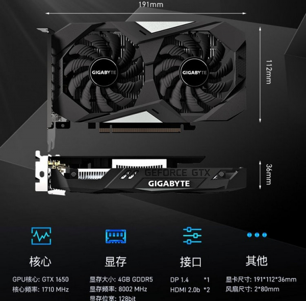 Изображения GeForce GTX 1650 от ASUS, Gigabyte, MSI и Zotac «утекли» в преддверии анонса