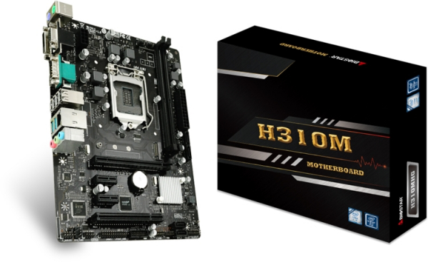 Biostar H310MHG: плата для недорогого ПК с чипом Intel Core девятого поколения