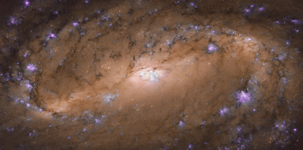 Фото дня: взгляд «Хаббла» на великолепную спиральную галактику