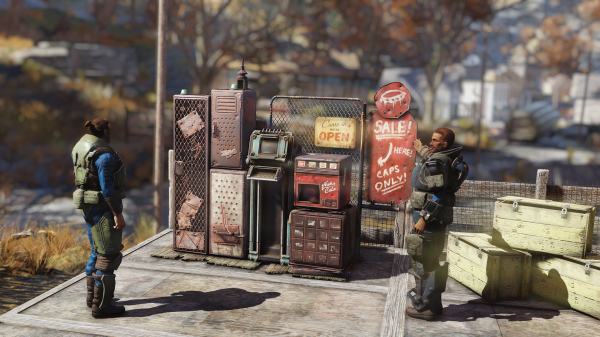 Bethesda обложила налогом пользовательские торговые автоматы в Fallout 76. Некоторые игроки возмущены