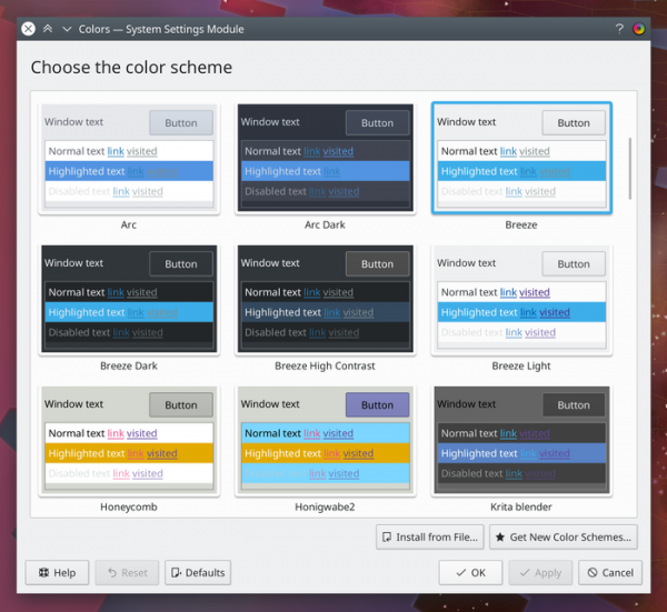 Тестирование рабочего стола KDE Plasma 5.16