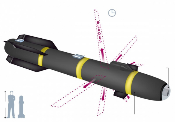 В США создали высокоточную «бомбу-ниндзя» с лезвиями вместо взрывчатки для поражения террористов
