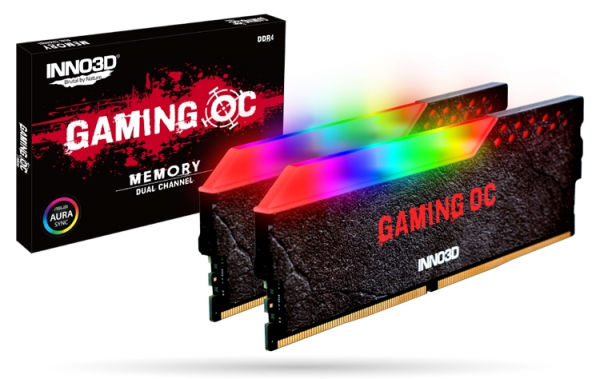 Inno3D Gaming OC: модули памяти DDR4 с эффектной подсветкой