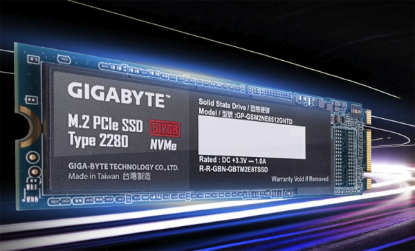 GIGABYTE покажет первый в мире накопитель M.2 SSD с интерфейсом PCIe 4.0