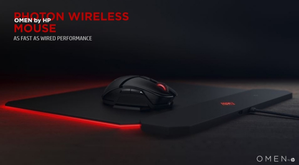 HP Omen Photon Wireless Mouse: мышь с поддержкой беспроводной подзарядки Qi