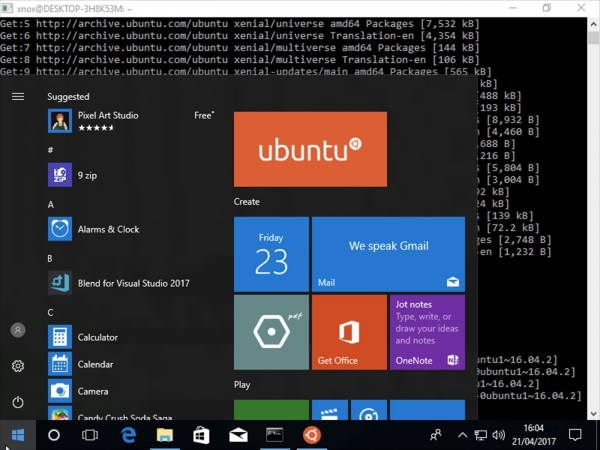 Windows 10 получит встроенное ядро ​​Linux от Microsoft