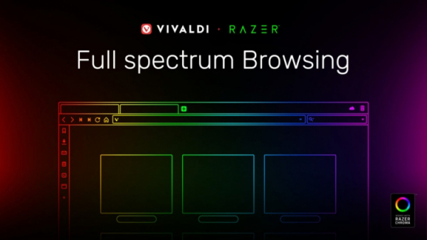 Vivaldi 2.5 научили управлять подсветкой Razer Chroma