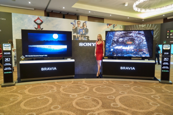 В России представлен 8К HDR-телевизор компании Sony