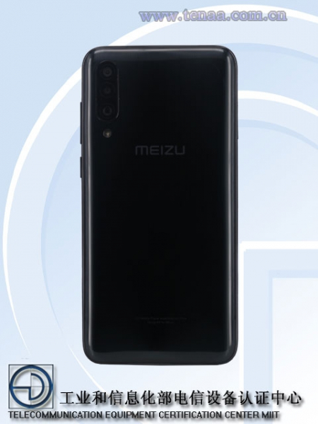 Смартфон Meizu 16Xs с тройной камерой показал лицо