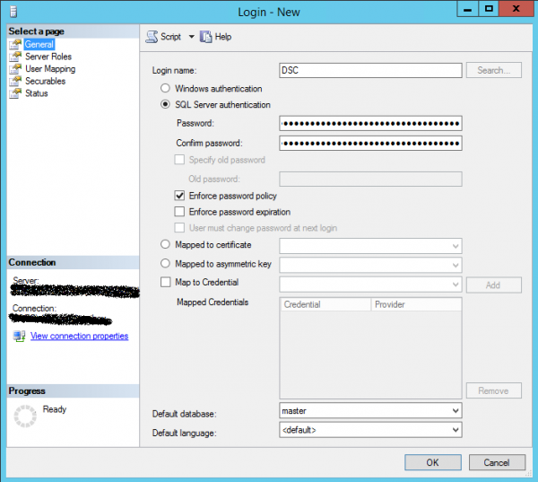 PowerShell Desired State Configuration и напильник: часть 1. Настройка DSC Pull Server для работы с базой данных SQL