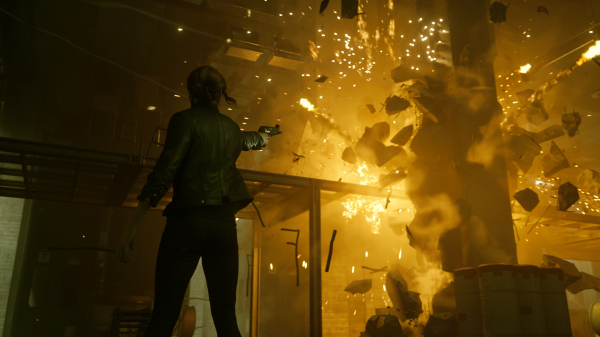 Скриншоты боевика Control от Remedy: персонажи, способности, разрушения