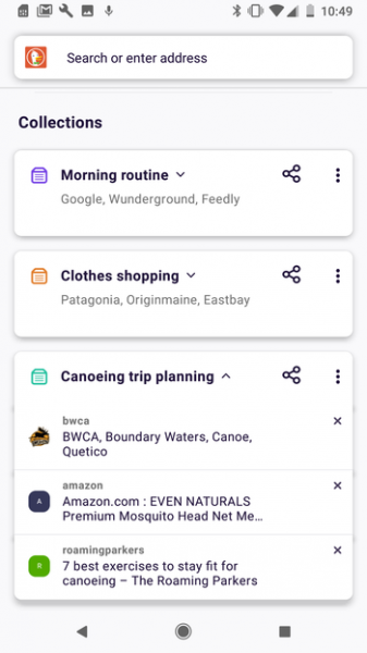  Первый выпуск нового браузера Firefox Preview для Android 