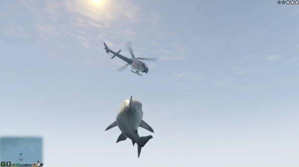 «Челюсти» в GTA V: вышел мод, позволяющий играть за акулу и охотиться на людей
